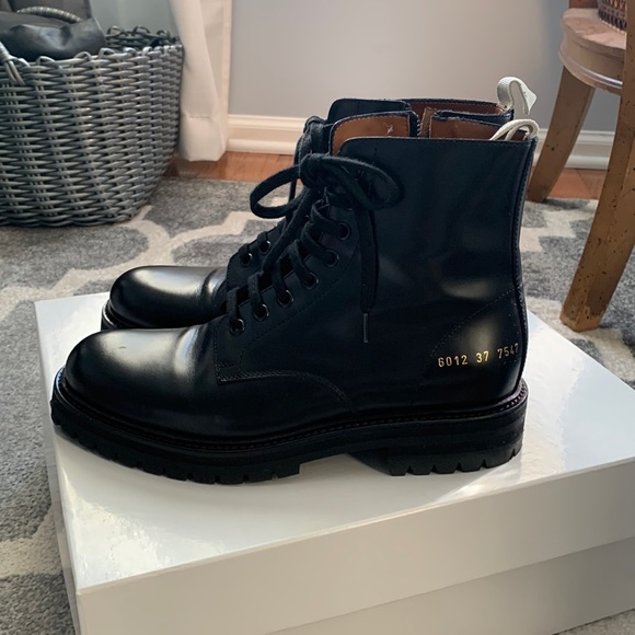 Common Projects Combat Boot Lug Sole - Picture 2 of 5